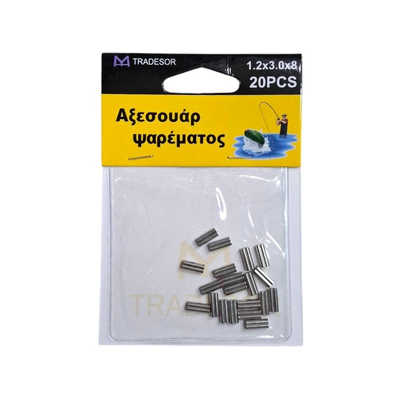 Συνδέσεις σύρματος διπλές – Clips – 1.2×3.0x8mm – 30569