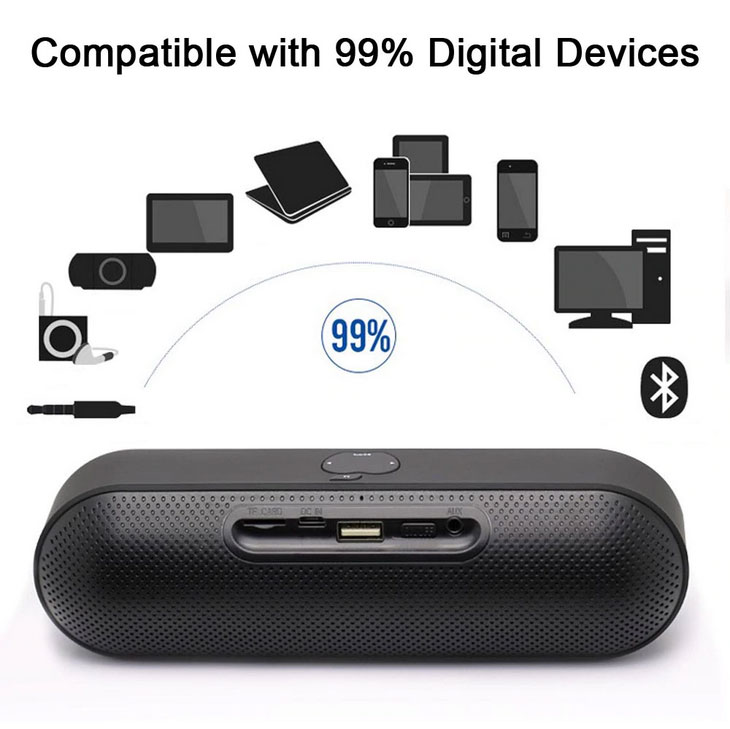 Ασύρματο ηχείο Bluetooth – S812 – 308183 – Red