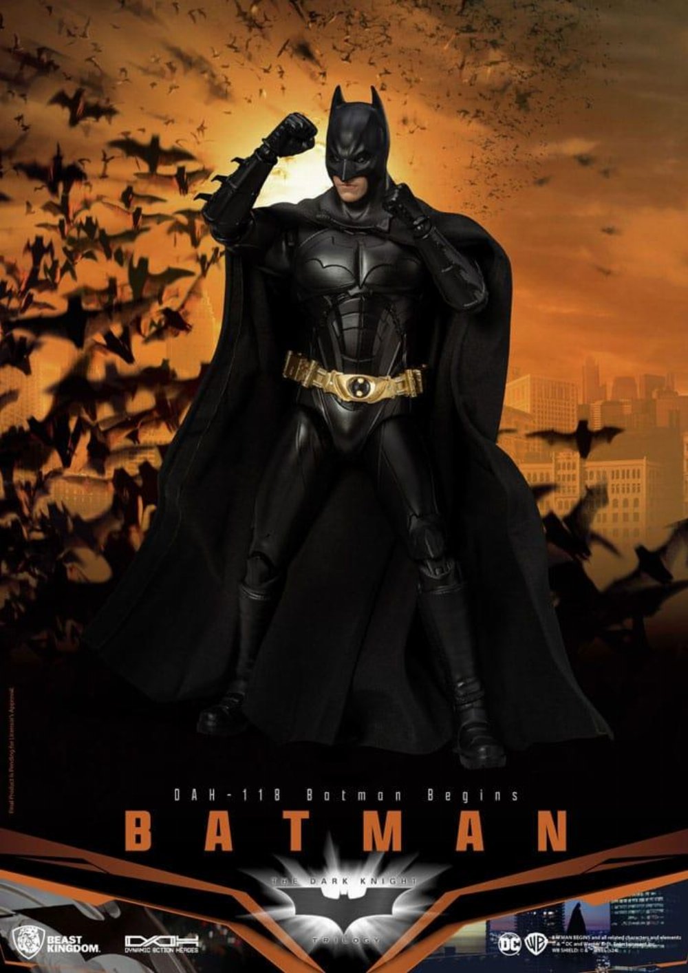 DC Comics – Batman (Batman Begins) 1/9 Φιγούρα Δράσης (21cm)