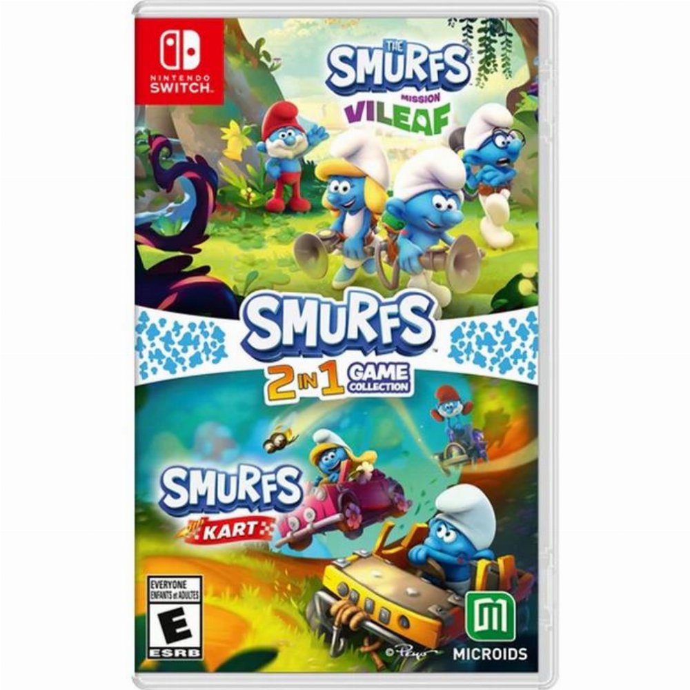 Nintendo Switch Game – The Smurfs: Mission Vileaf + Smurfs Kurt