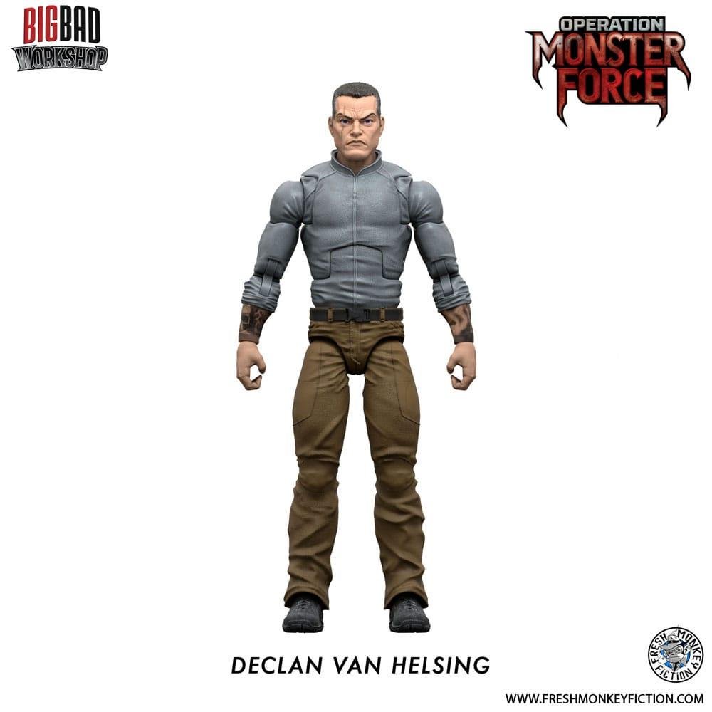 Operation: Monster Force – Declan Van Helsing 1/12 Φιγούρα Δράσης (15cm)