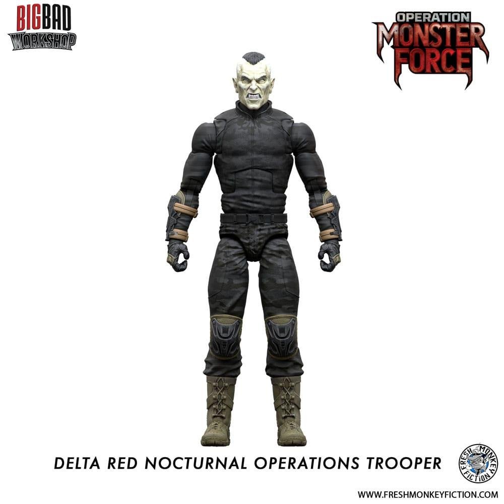 Operation: Monster Force – Delta Red Nocturnal Operations Trooper 1/12 Φιγούρα Δράσης (15cm)