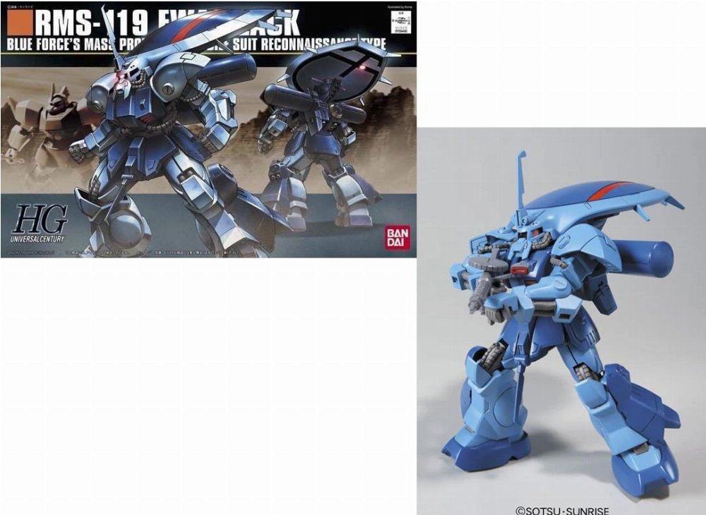 Mobile Suit Gundam – High Grade Gunpla: RMS-119 EWAC Zack 1/144 Σετ Μοντελισμού