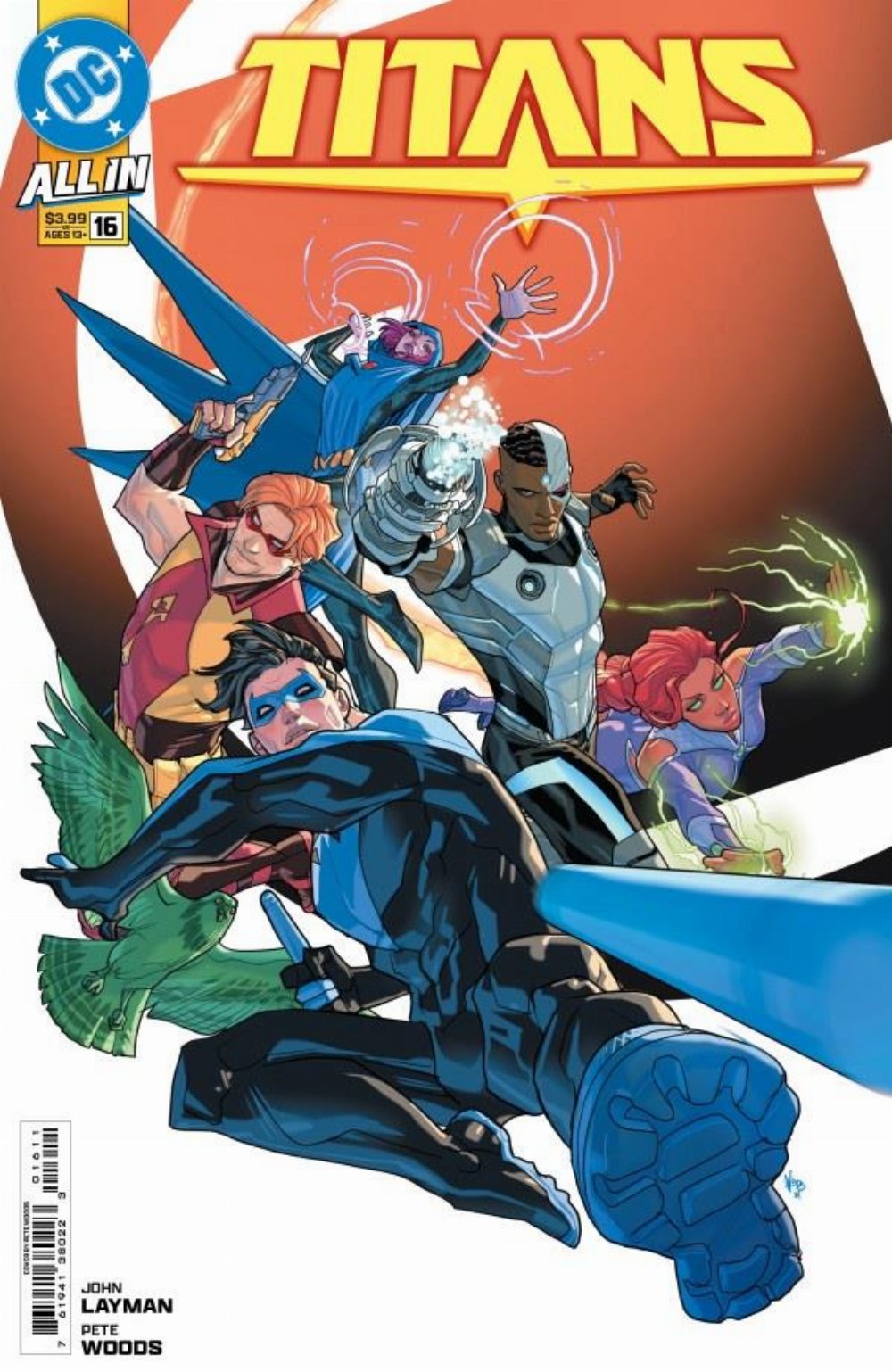 Τεύχος Κόμικ Titans #16