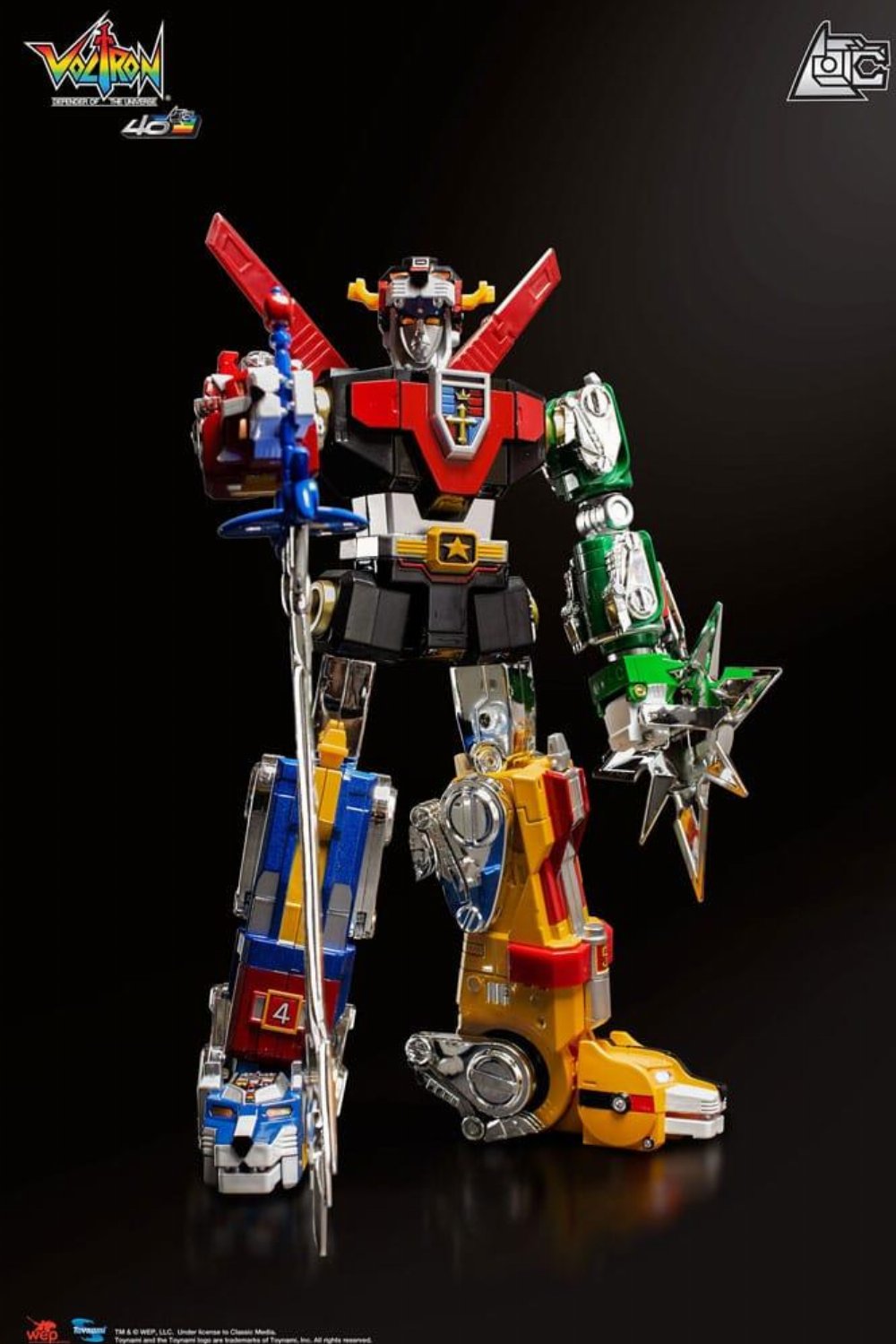 Voltron – 40th Anniversary Collector´s Edition Φιγούρα Δράσης (27cm)