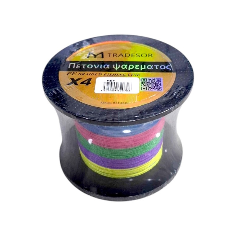 Πετονιά ψαρέματος – Νήμα πολύχρωμο – 300m – 0.18mm – 32070