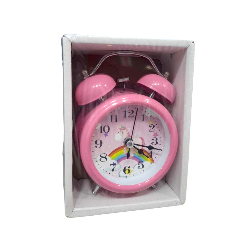 Επιτραπέζιο ρολόι – Ξυπνητήρι – 3301-6 – 330130 – Pink