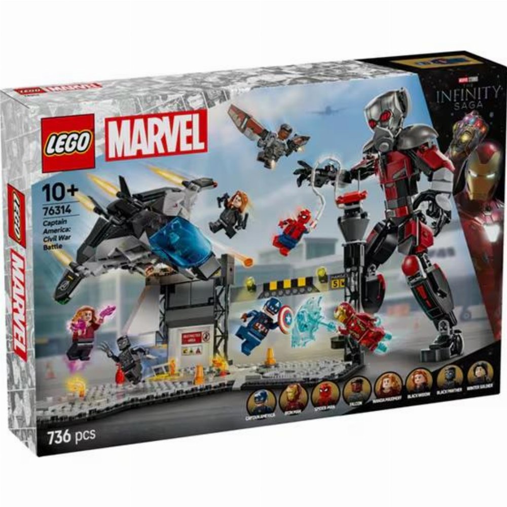 LEGO Marvel Super Heroes – Captain America: Civil War Action Battle (76314)