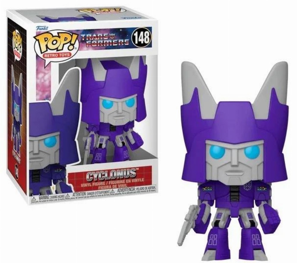 Φιγούρα Funko POP! Retro Toys: Transformers – Cyclonus #148