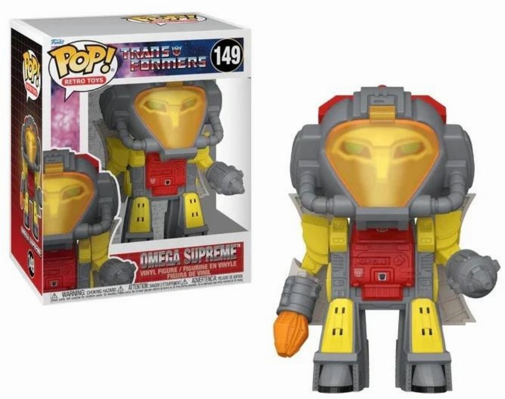 Φιγούρα Funko POP! Retro Toys: Transformers - Omega Supreme #149 Supersized