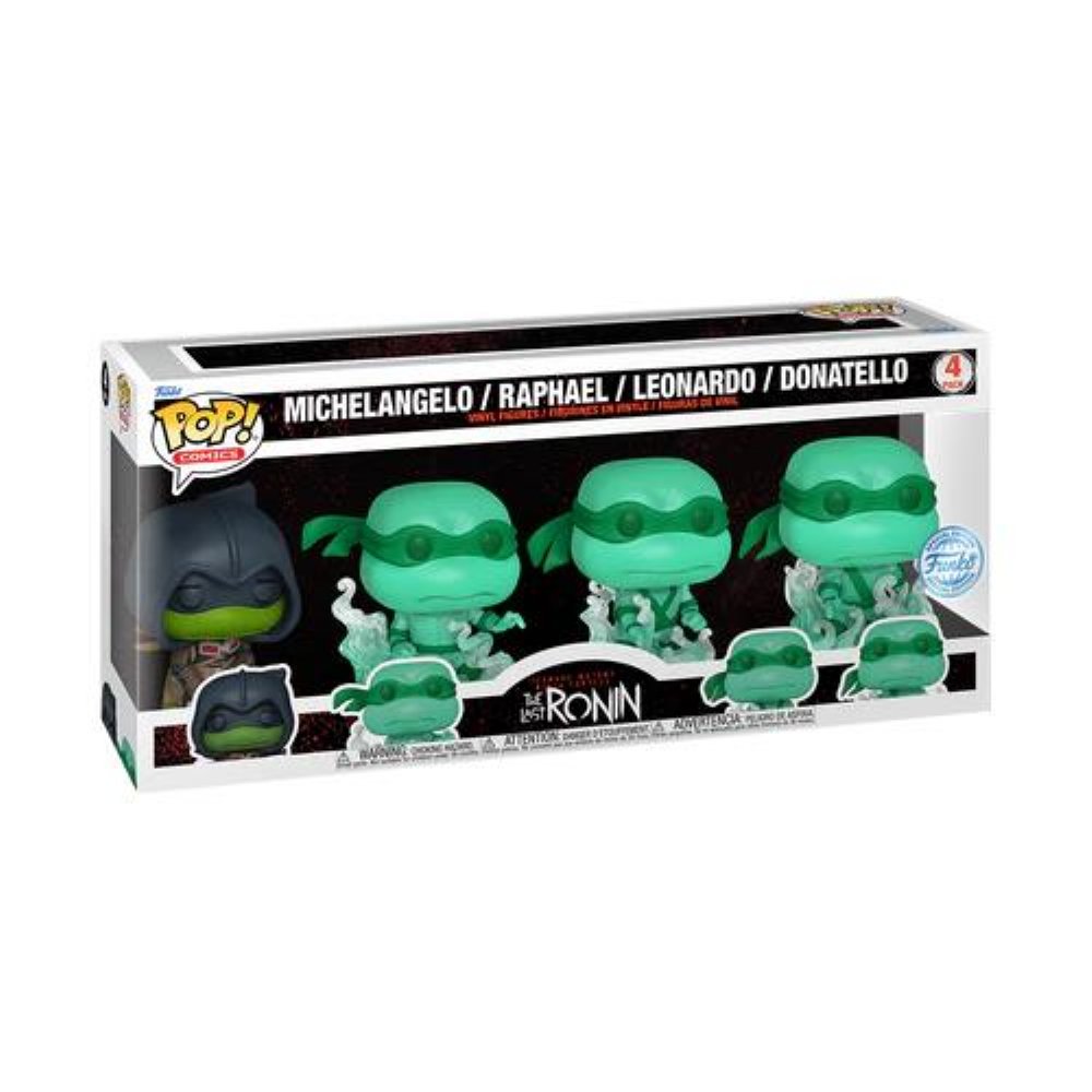 Φιγούρες Funko POP! The Last Ronin – Michelangelo, Raphael, Leonardo, Donatello 4-Pack (Exclusive)