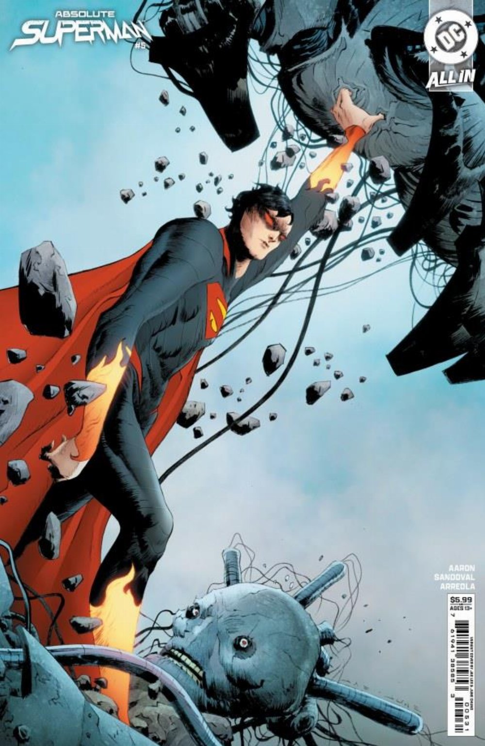 Τεύχος Κόμικ Absolute Superman #5 Jae Lee Variant Cover