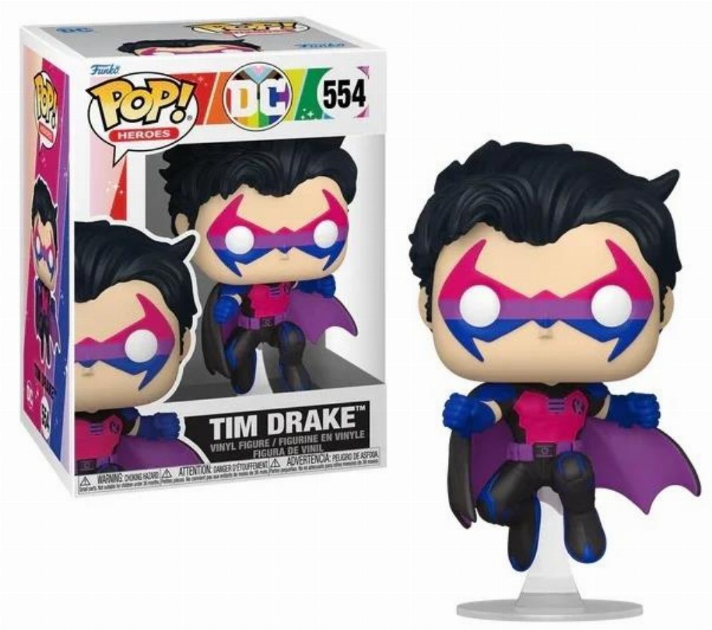 Φιγούρα Funko POP! DC Heroes: Pride – Tim Drake #554
