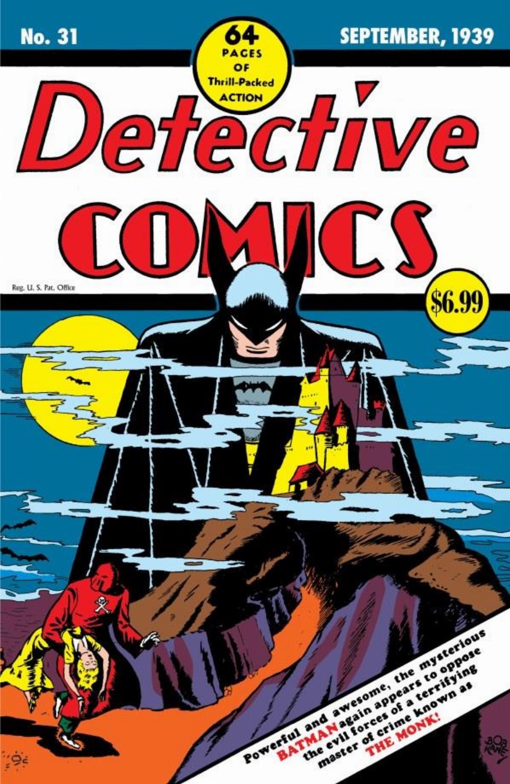 Τεύχος Κόμικ Detective Comics #31 Facsimile Edition