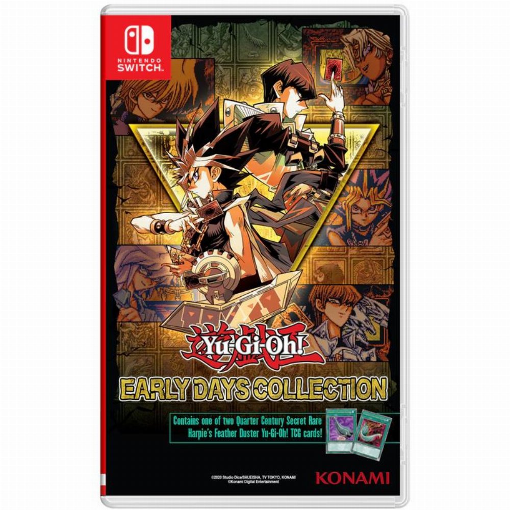 Nintendo Switch Game – Yu-Gi-Oh! Early Days Collection (Bonus Secret Rare Card)
