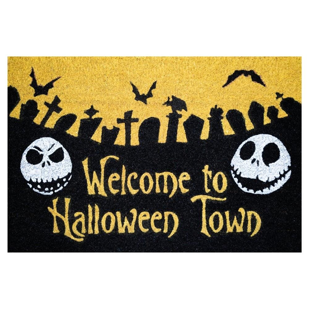Disney: Nightmare Before Christmas – Welcome to Halloween Town Πατάκι Εισόδου (40 x 60cm)