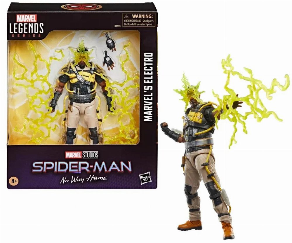 Marvel Legends: Spiderman No Way Home – Marvel’s Electro Φιγούρα Δράσης (18cm)