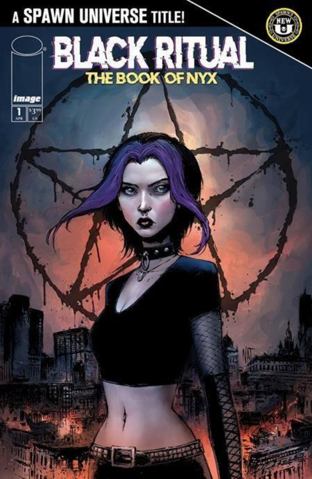 Τεύχος Κόμικ Spawn Black Ritual Book Of Nyx #1 (Of 7)