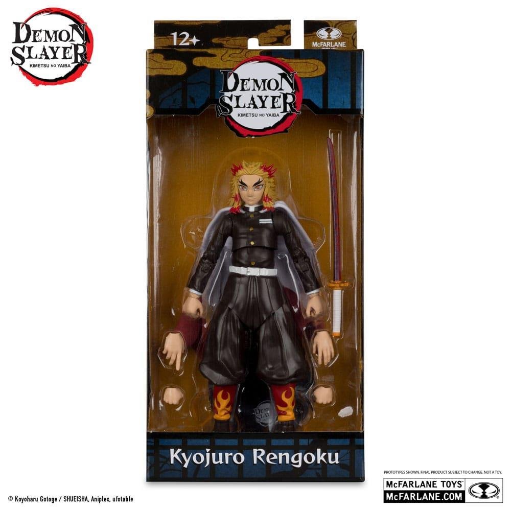 Demon Slayer: Kimetsu no Yaiba – Kyojuro Rengoku Φιγούρα Δράσης (18cm)