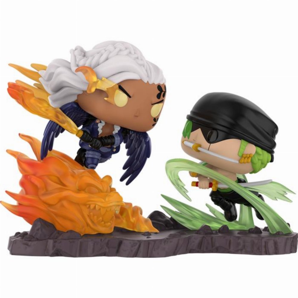 Φιγούρα Funko POP! Moment: One Piece - Roronoa Zoro vs. King (Unmasked) #1954 (Exclusive)