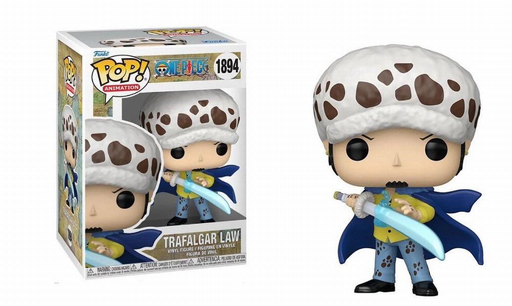 Φιγούρα Funko POP! One Piece – Trafalgar Law (with Blue Anesthesia) #1894