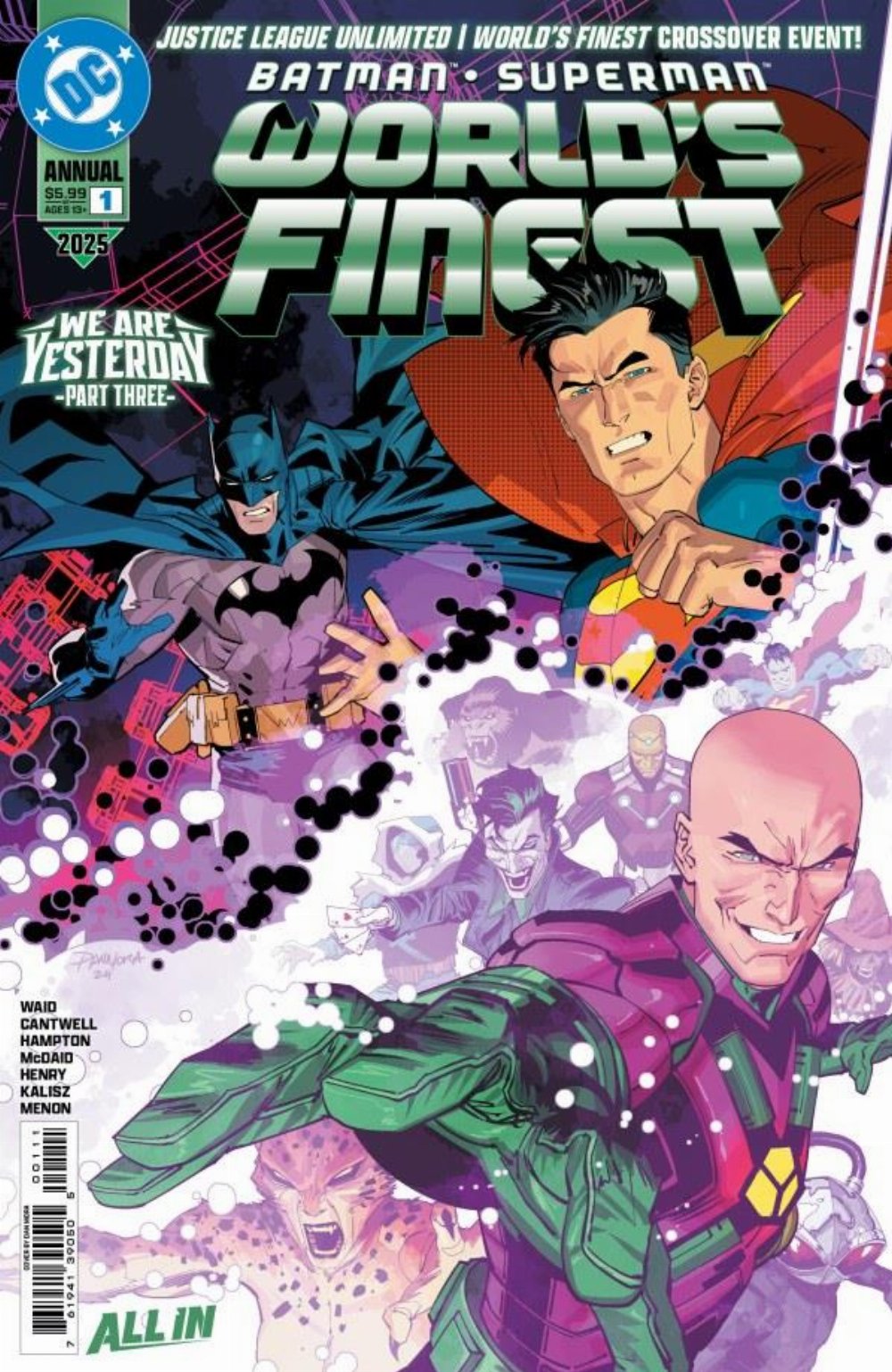 Τεύχος Κόμικ Batman / Superman: World’s Finest 2025 Annual #1