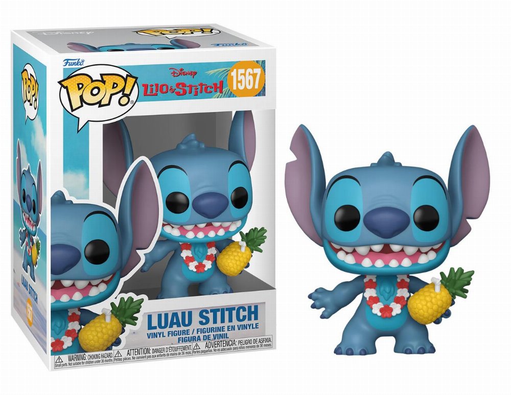 Φιγούρα Funko POP! Disney: Lilo & Stitch – Luau Stitch #1567