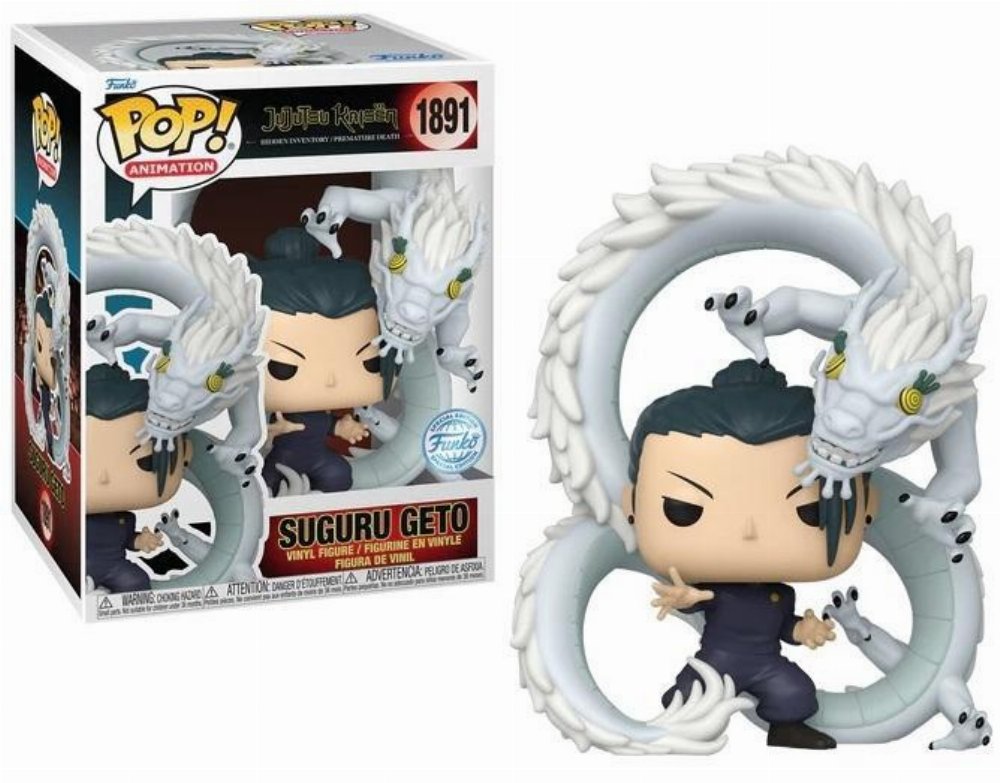 Φιγούρα Funko POP! Premium: Jujutsu Kaisen – Geto with Dragon #1891