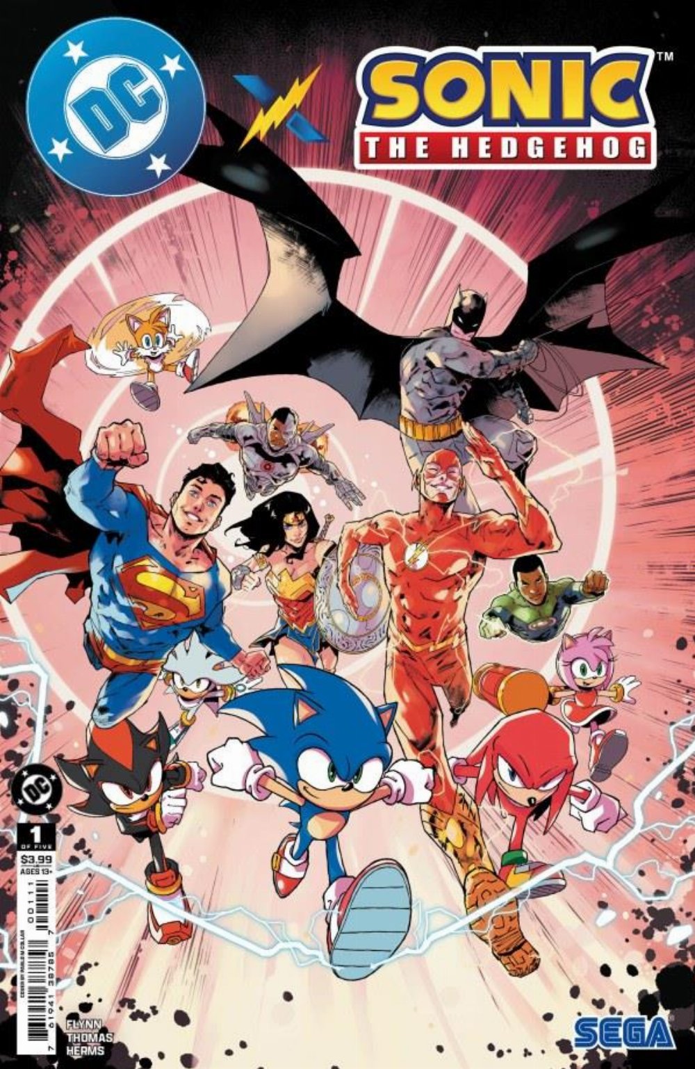 Τεύχος Κόμικ DC x Sonic the Hedgehog #1 (OF 5)