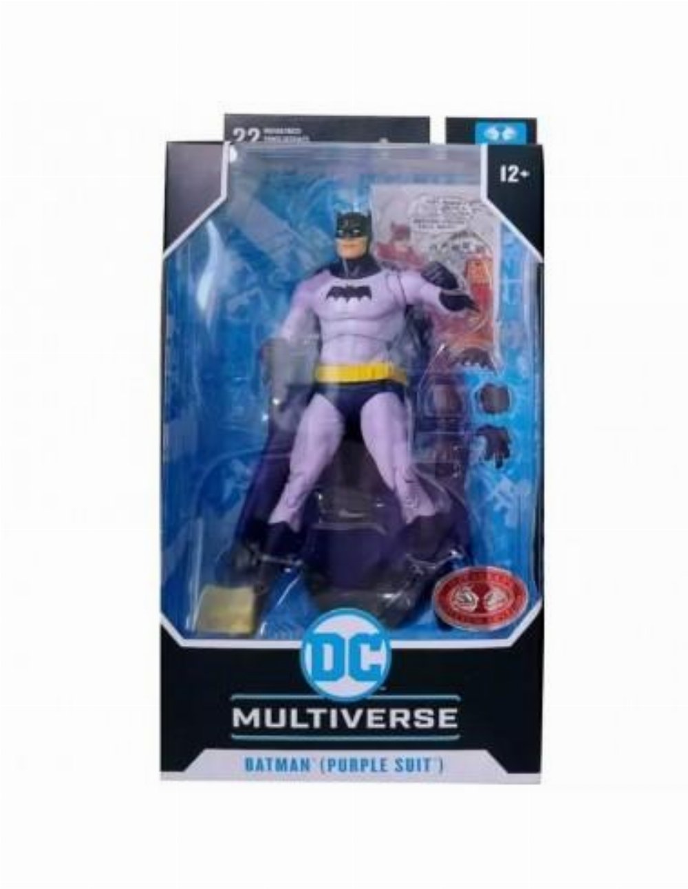 DC Multiverse: Batman (Purple Suit) by Todd McFarlane Φιγούρα Δράσης (18cm) Platinum Edition