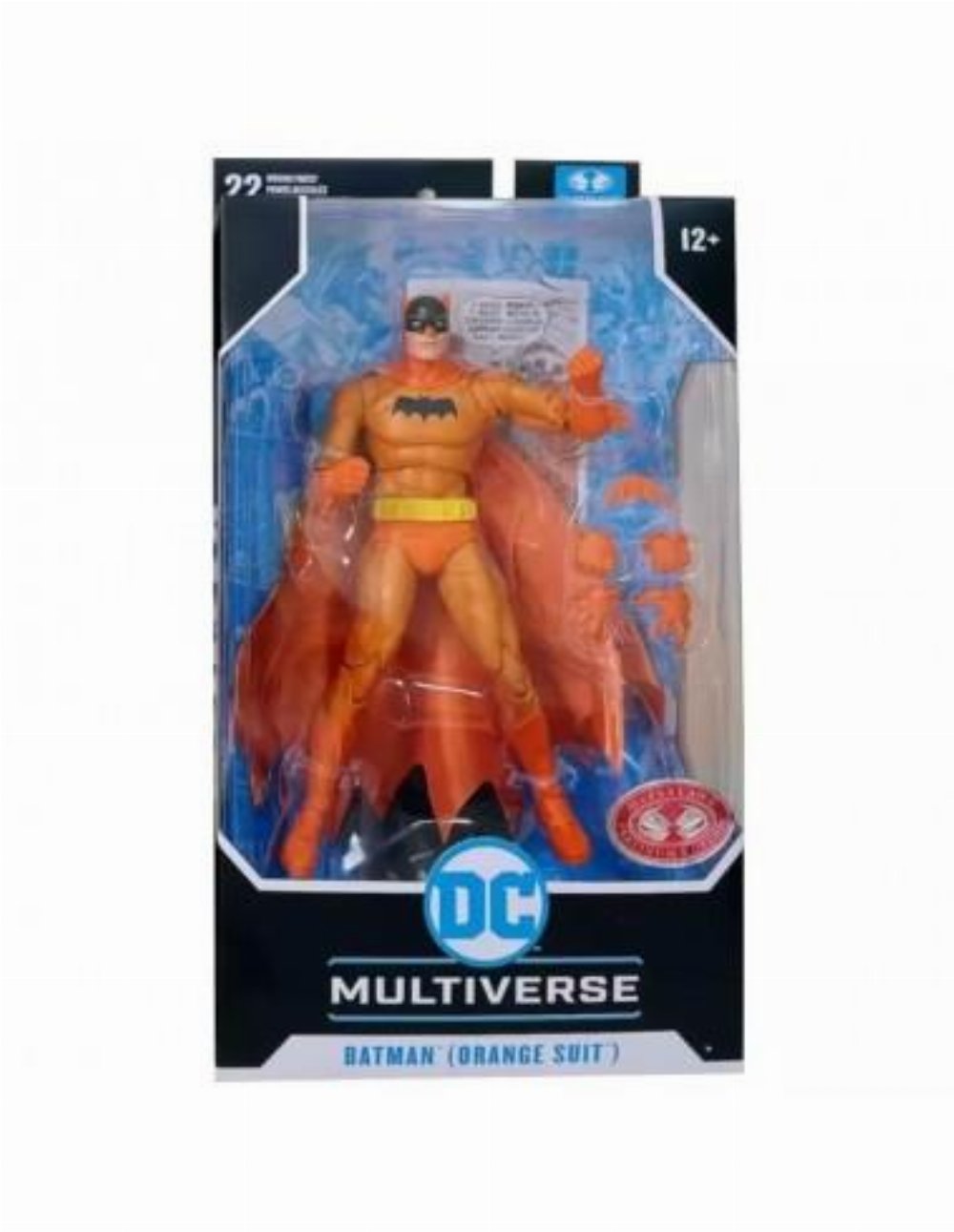 DC Multiverse: Batman (Orange Suit) by Todd McFarlane Φιγούρα Δράσης (18cm) Platinum Edition