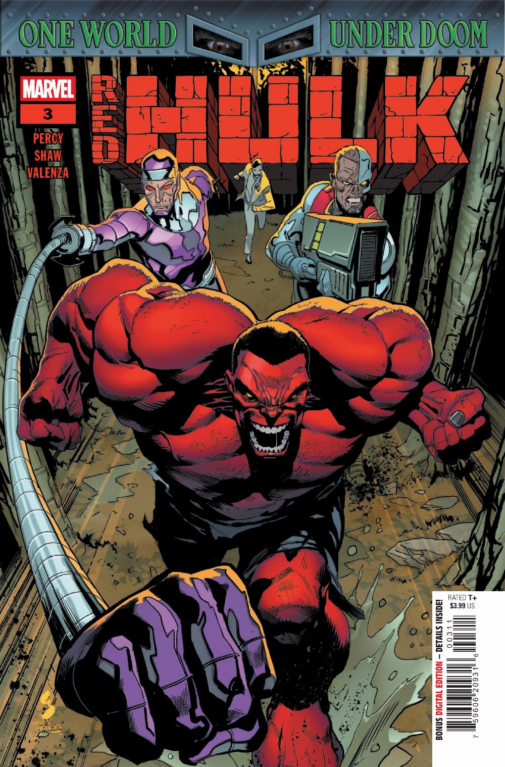 Τεύχος Κόμικ Red Hulk #3