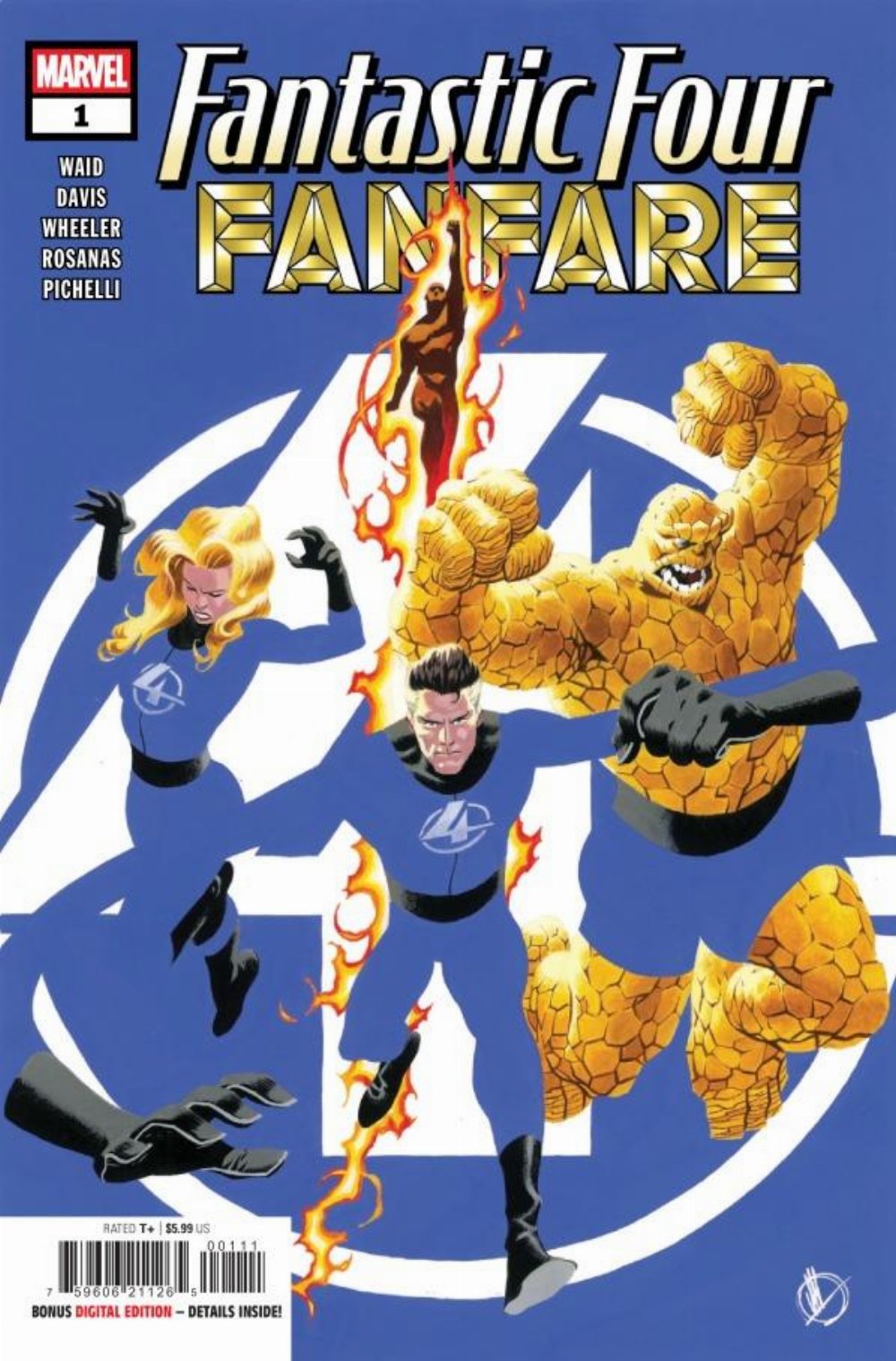 Τεύχος Κόμικ Fantastic Four Fanfare #1