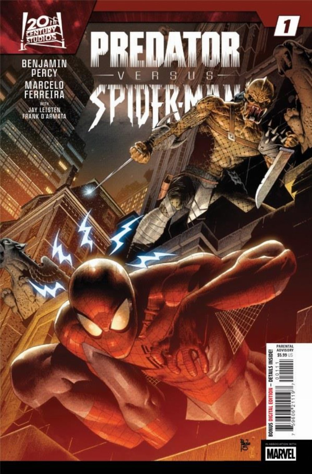 Τεύχος Κόμικ Predator vs. Spider-Man #1 (Of 4)