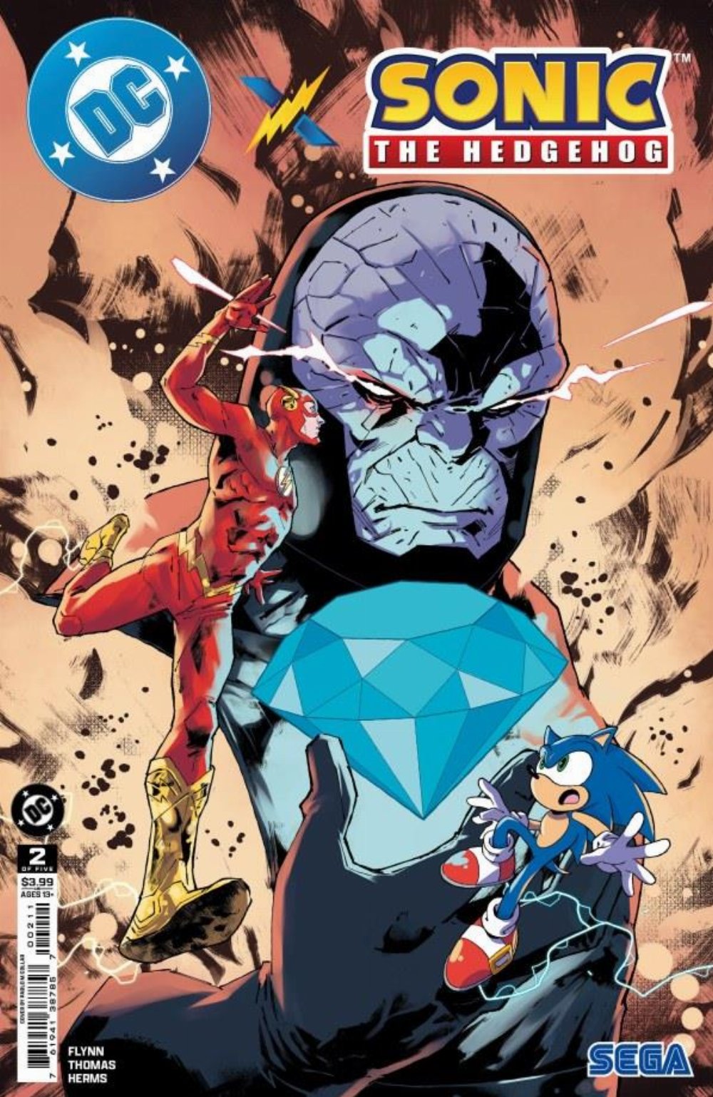 Τεύχος Κόμικ DC X Sonic The Hedgehog #2 (OF 5)