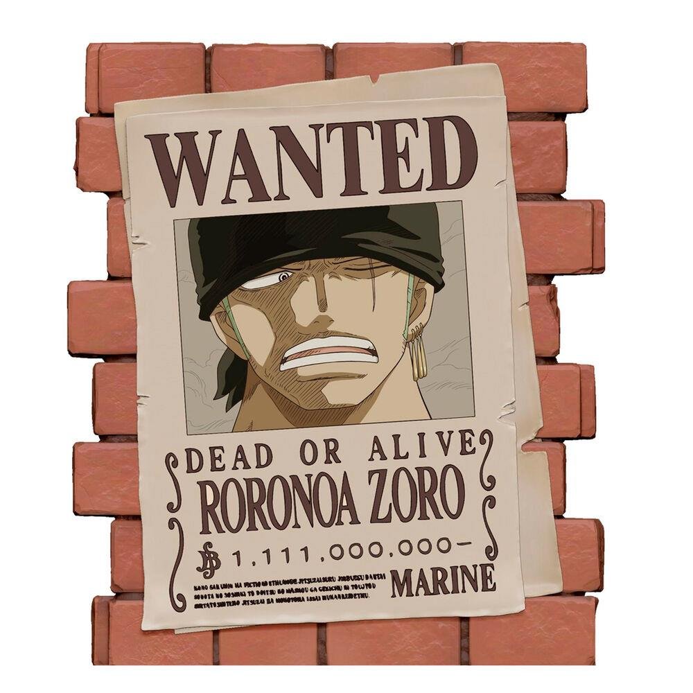 One Piece - Most Wanted Zoro Κουμπαράς
