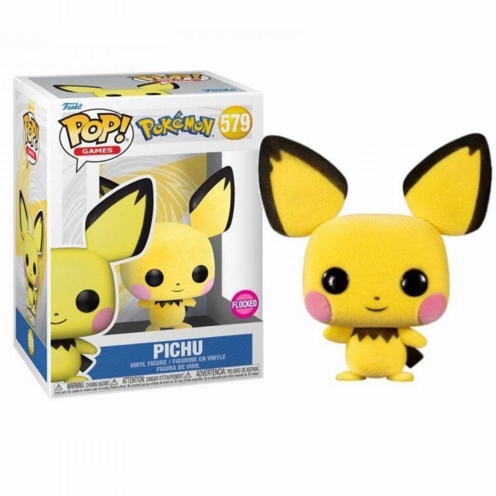 Φιγούρα Funko POP! Pokemon – Pichu (Flocked) #579