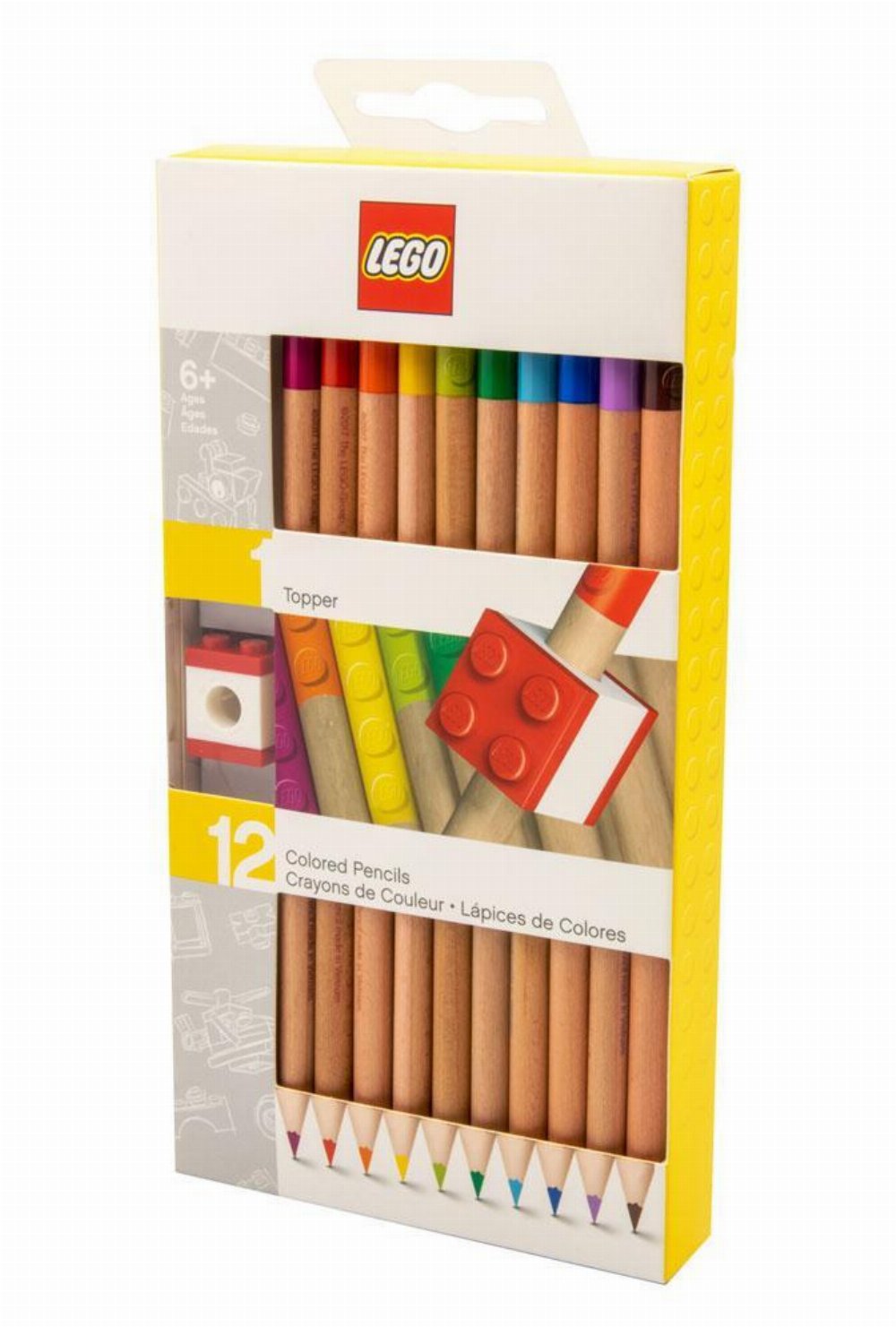 LEGO – Coloured Pencil 12-Pack Topper