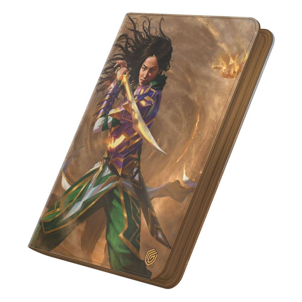 Ultimate Guard 18-Pocket Zipfolio Pro-Binder – Tarkir Dragonstorm – Descendant of Storms Xenoskin