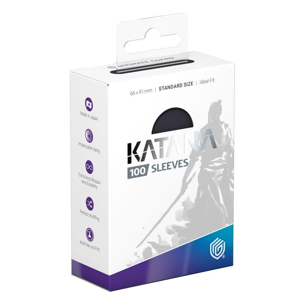 Ultimate Guard Katana Card Sleeves Standard Size 100ct – Obsidian Shard