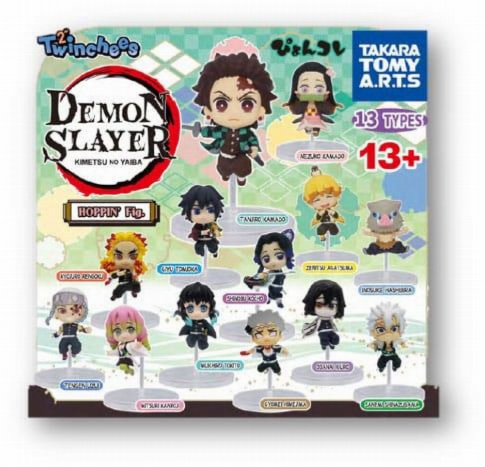 Demon Slayer: Kimetsu no Yaiba – Twinchees Hoppin’ Φιγούρα (Τυχαίο Περιεχόμενο)