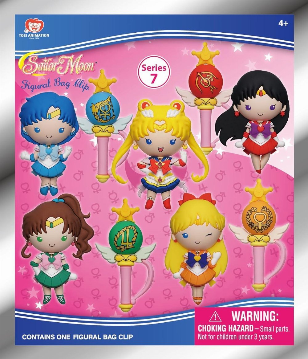 Sailor Moon - Series 7 3D Bag Clip Φιγούρα (Τυχαίο Περιεχόμενο)