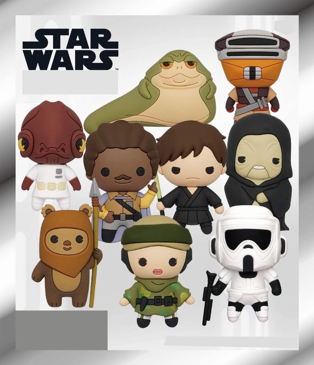 Star Wars: Return of The Jedi – Series 1 3D Bag Clip Φιγούρα (Τυχαίο Περιεχόμενο)