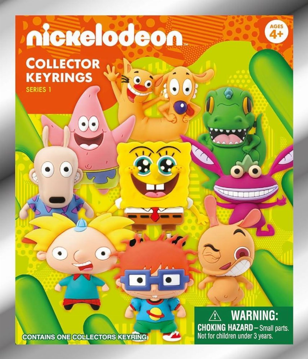 Nickelodeon: Classics - Series 1 3D Bag Clip Φιγούρα (Τυχαίο Περιεχόμενο)