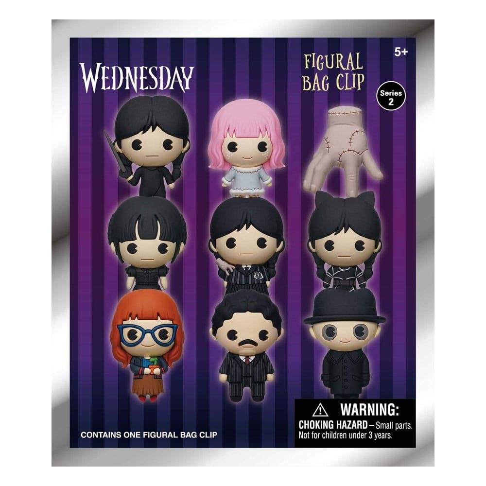 Wednesday – Series 2 3D Bag Clip Φιγούρα (Τυχαίο Περιεχόμενο)