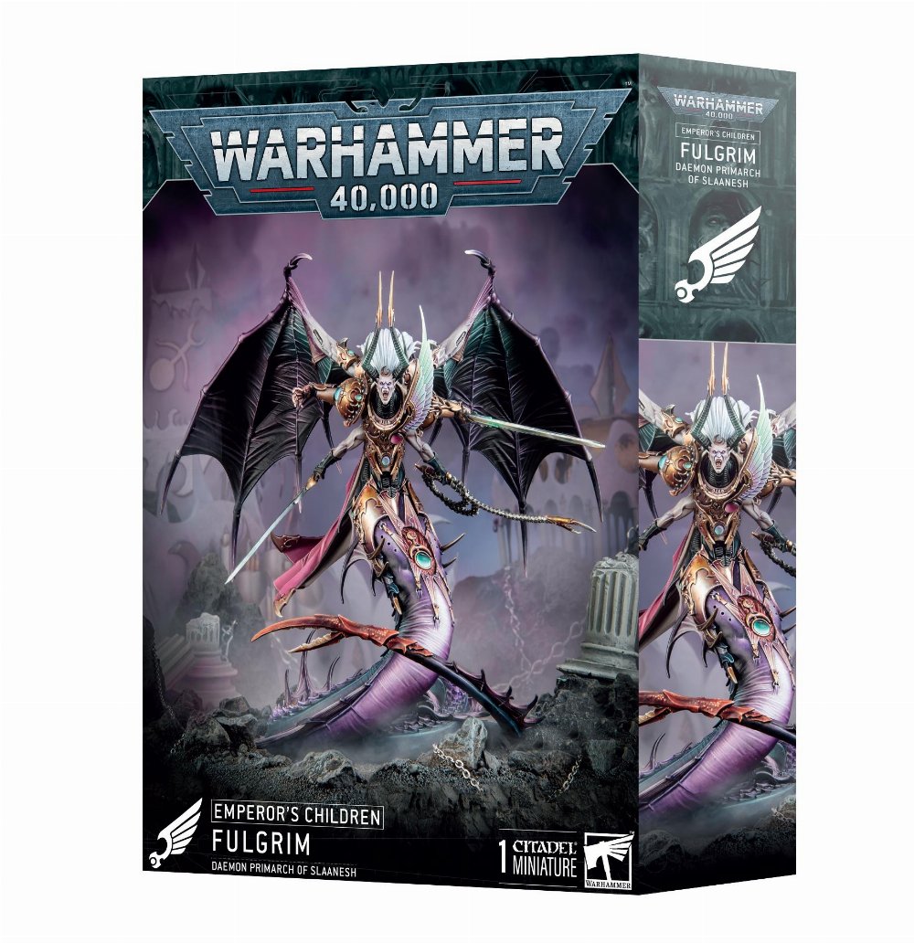 Warhammer 40000 – Emperor’s Children: Fulgrim Daemon Primarch of Slaanesh
