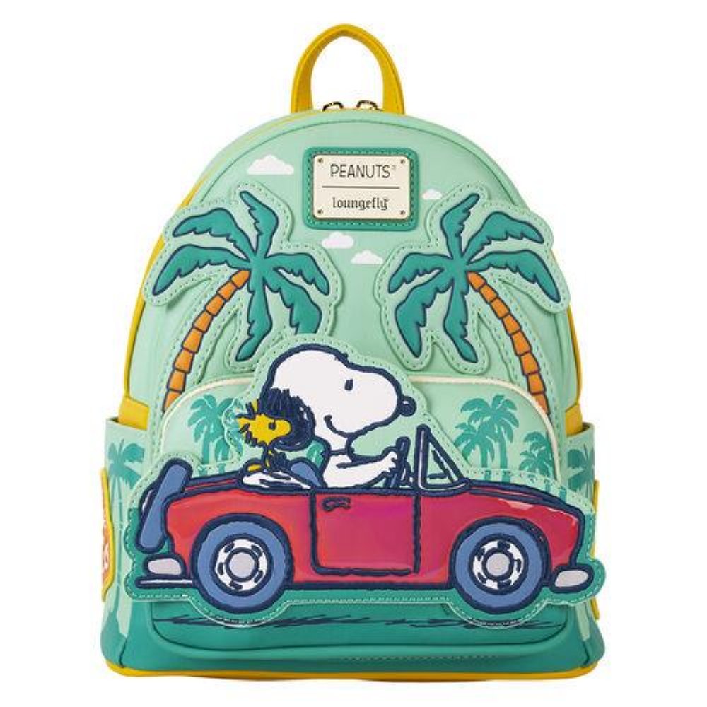 Loungefly – Peanuts: Snoopy Road Trip Mini Τσάντα Σακίδιο