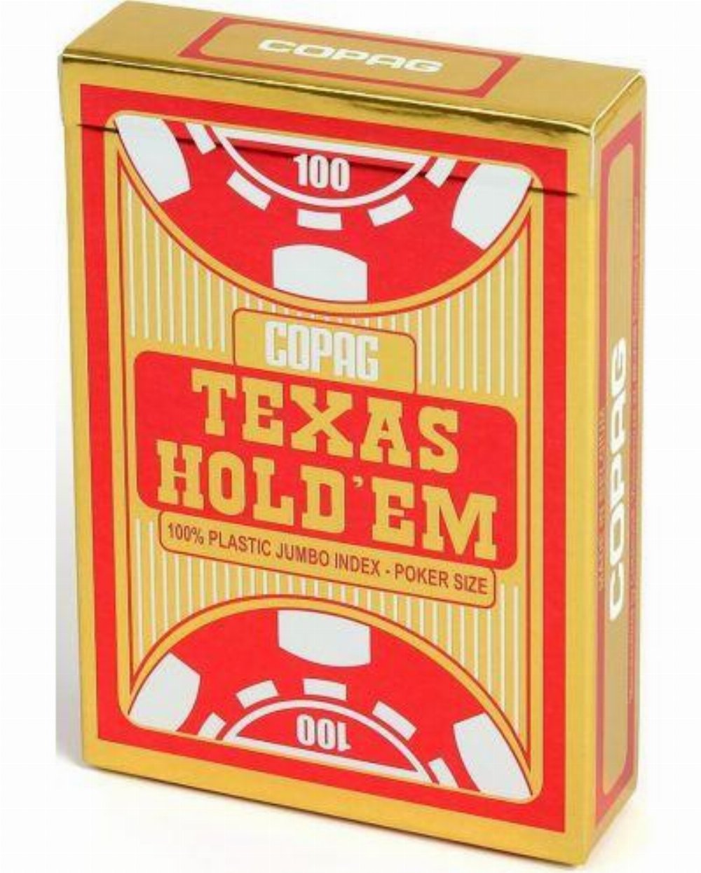 Τράπουλα Bicycle – Texas Hold’Em Gold Red