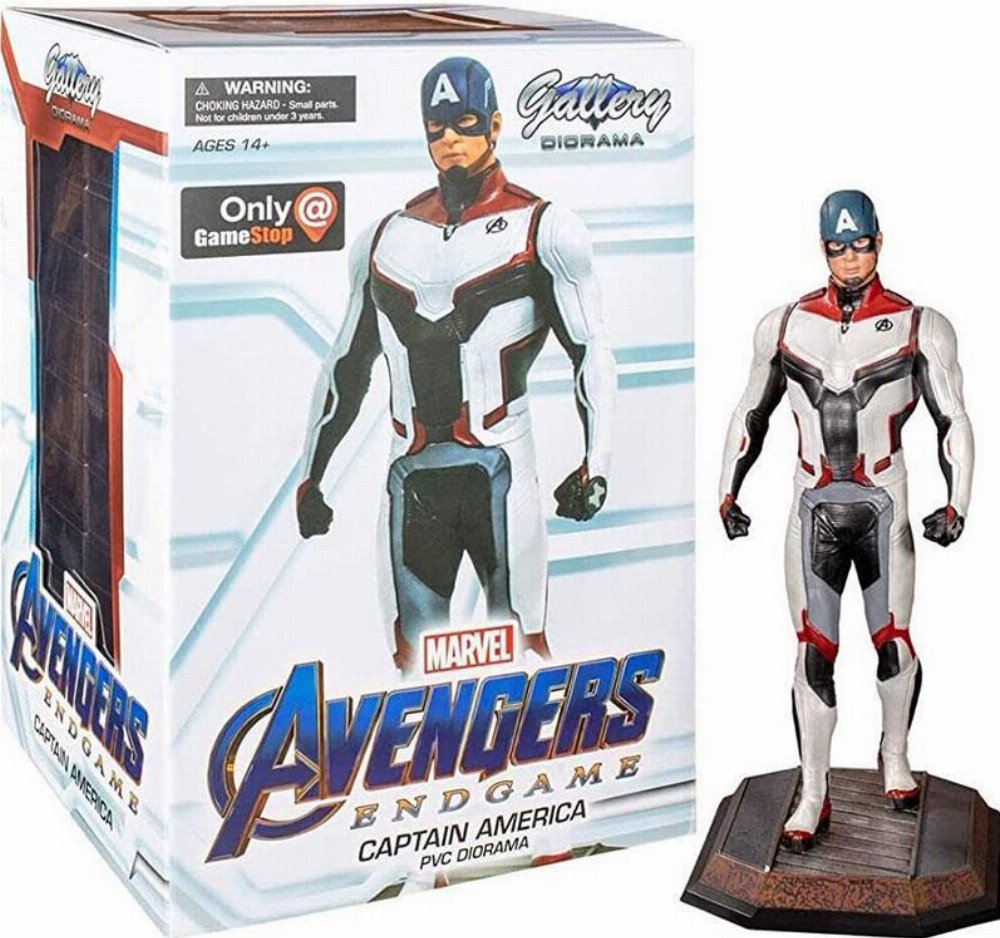 Marvel Gallery – Captain America (Team Suit) Φιγούρα Αγαλματίδιο GameStop Exclusive (23cm)