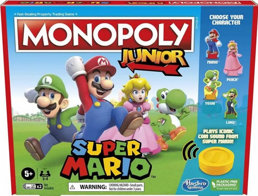 Επιτραπέζιο Παιχνίδι Monopoly Junior: Super Mario